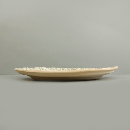 Terrafirma Banquet Oval Platter / Braid / Citrus