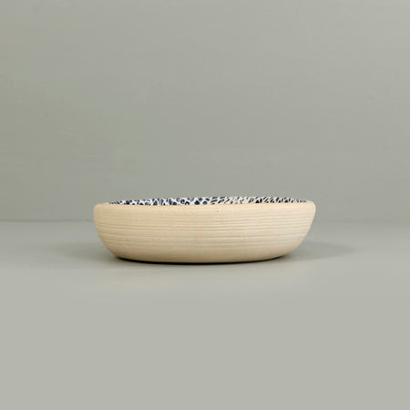 Terrafirma Dessert Bowl / Braid / Cobalt