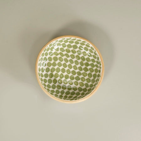 Terrafirma Dessert Bowl / Dot / Citrus