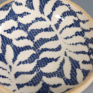 Terrafirma Dessert Bowl / Fern / Cobalt