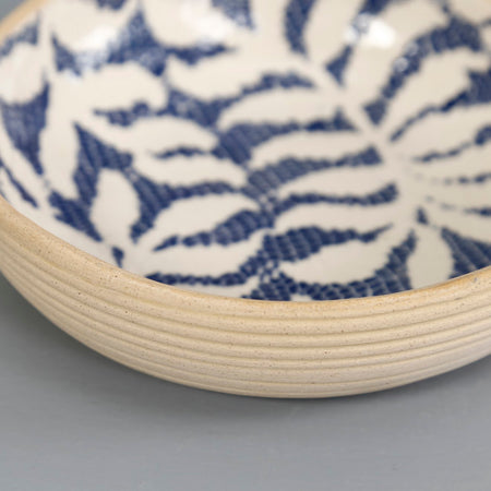 Terrafirma Dessert Bowl / Fern / Cobalt