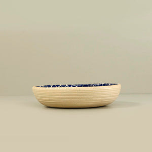 Terrafirma Dessert Bowl / Taj / Cobalt