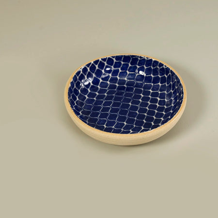 Terrafirma Dessert Bowl / Taj / Cobalt