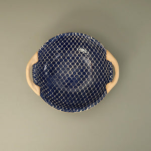 Terrafirma Handled Veggie Bowl / Cobalt / Taj