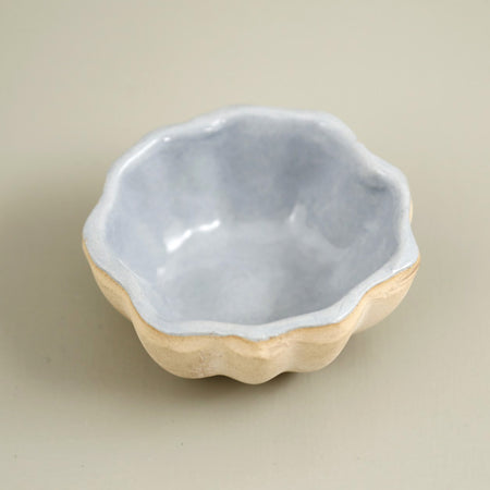 Terrafirma Mini Scallop Bowl / Opal