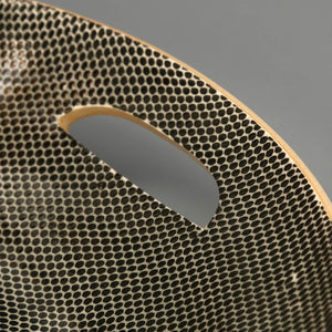 Terrafirma Presentation Bowl / Honeycomb / Black