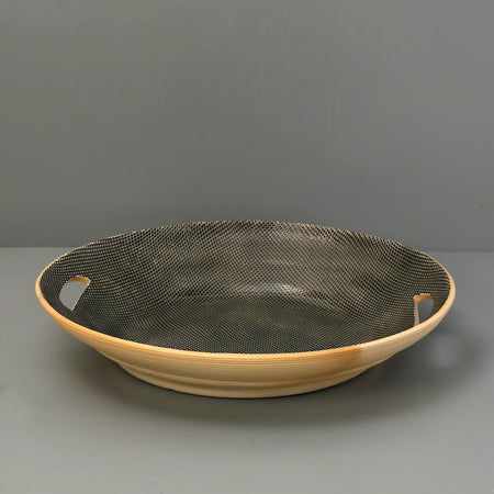 Terrafirma Presentation Bowl / Honeycomb / Black