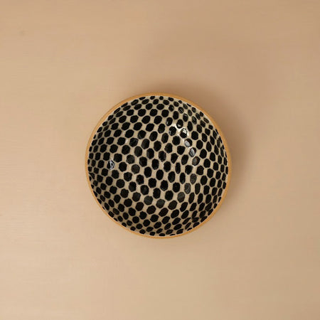 Terrafirma Soup Bowl / Dot / Black