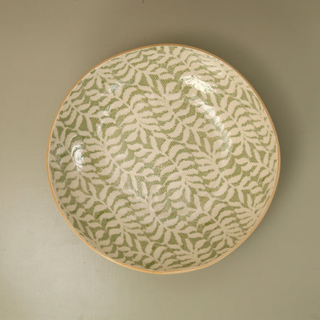 Terrafirma Super Serving Bowl / Fern / Citrus