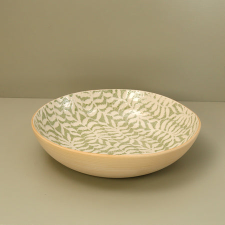 Terrafirma Super Serving Bowl / Fern / Citrus