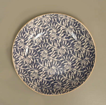 Terrafirma Super Serving Bowl / Laurel / Cobalt