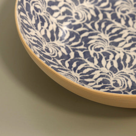 Terrafirma Super Serving Bowl / Laurel / Cobalt