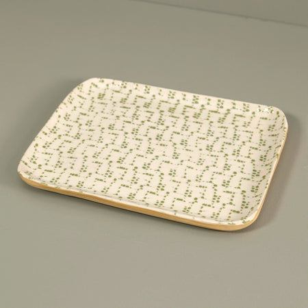 Terrafirma Tidbit Serving Tray / Maze / Citrus