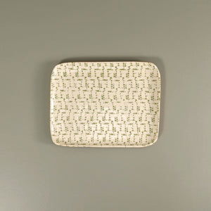 Terrafirma Tidbit Serving Tray / Maze / Citrus