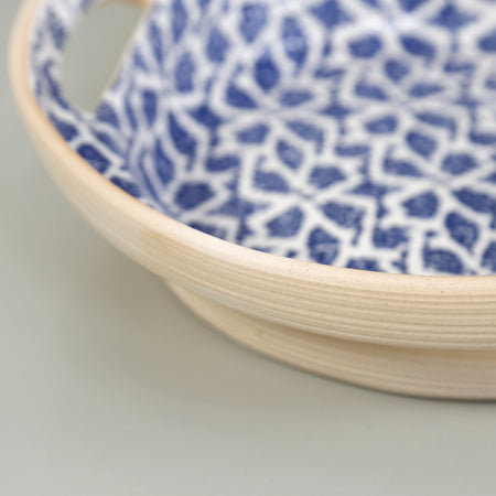 Terrafirma Utility Bowl / Cobalt / Pinwheel