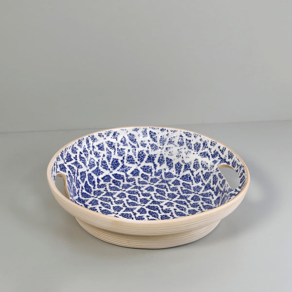 Terrafirma Utility Bowl / Cobalt / Pinwheel