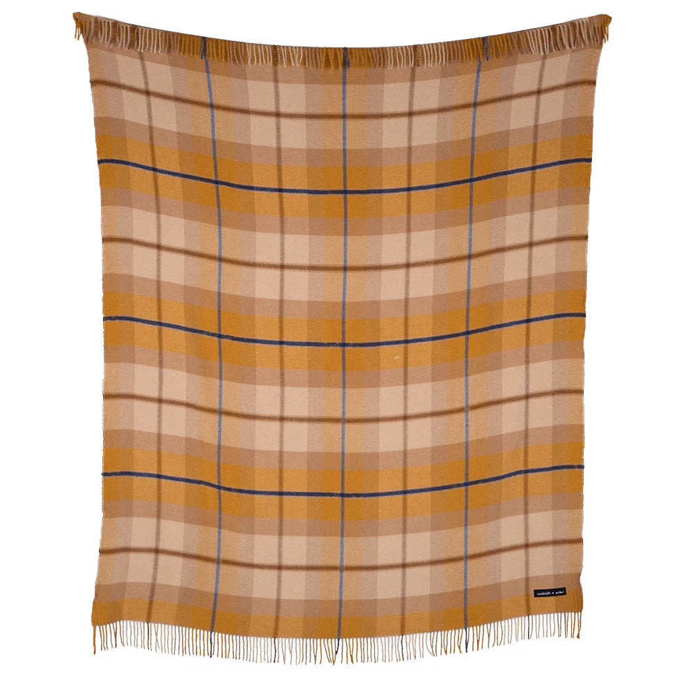 Throw Blanket / Folk Amber