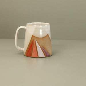 Triangles Mug / Coral