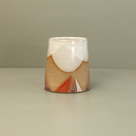 Triangles Mug / Coral