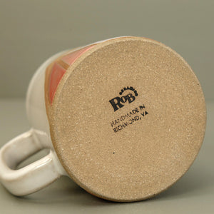 Triangles Mug / Coral