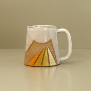 Triangles Mug / Yellow