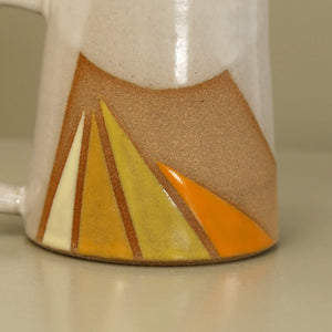Triangles Mug / Yellow