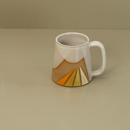 Triangles Mug / Yellow