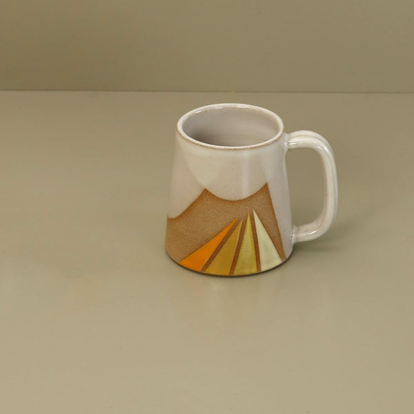 Triangles Mug / Yellow