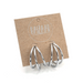 Triple Loop Hoop Earring / Stainless Steel