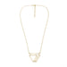 Brass Triple Triangle Necklace