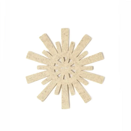 Graf Lantz Starburst Felt Trivet / Champagne