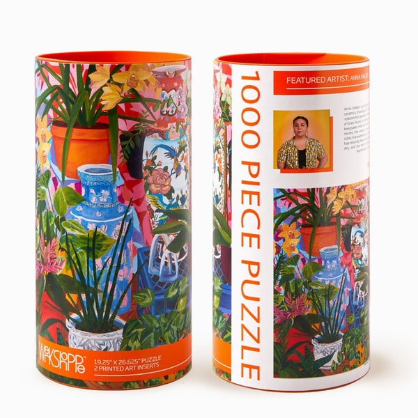 Tropical Vases Still Life Puzzle