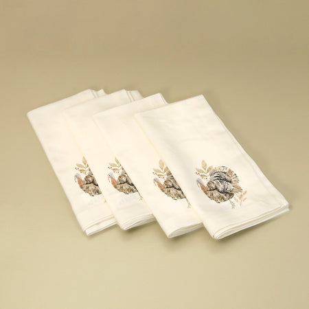 Turkey Day Napkin Set 4pc