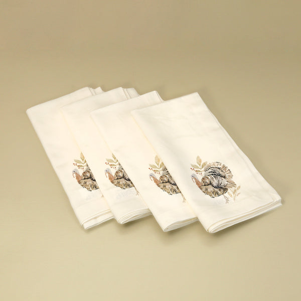 Turkey Day Napkin Set 4pc
