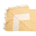 Turkish Cotton Hand Towel / Yellow & White
