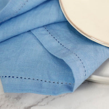 Vikolino Linen Napkin Sets (4pc) / Vista Blue