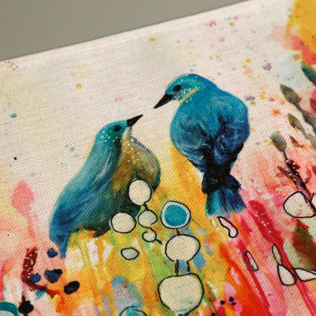 Watercolor Bird Placemat / Design B