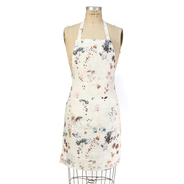 Linen Tales Pinafore Apron / Watercolor