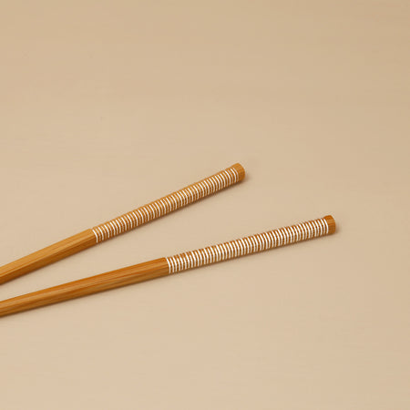White Bamboo Chopsticks / One Pair