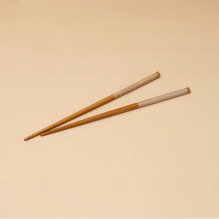 White Bamboo Chopsticks / One Pair