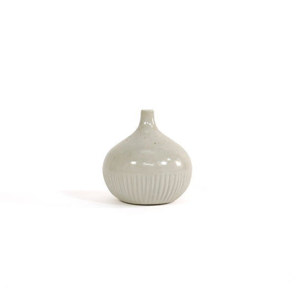 Porcelain Mini Bud Vase / White