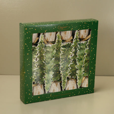 White Christmas Cone Crackers