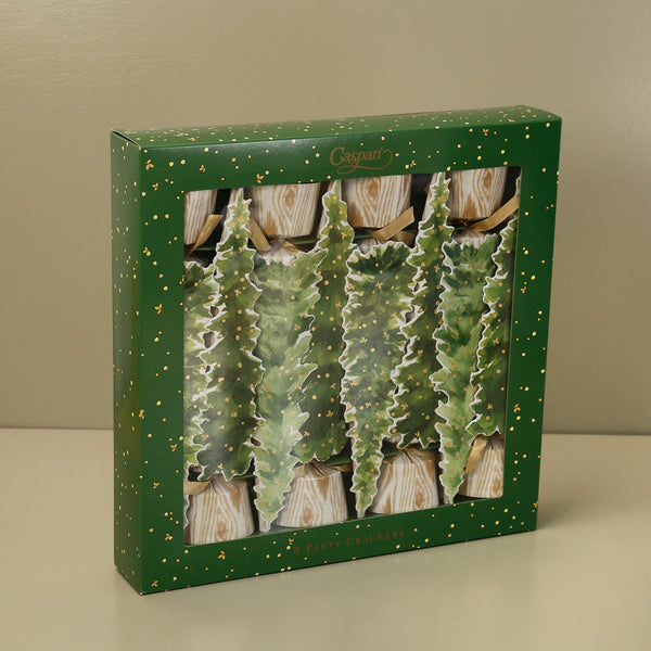 White Christmas Cone Crackers