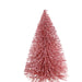 Wine Glitter Bottle Brush Tree / Medium