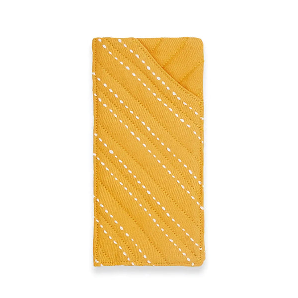 Cotton Glasses Case / Mustard