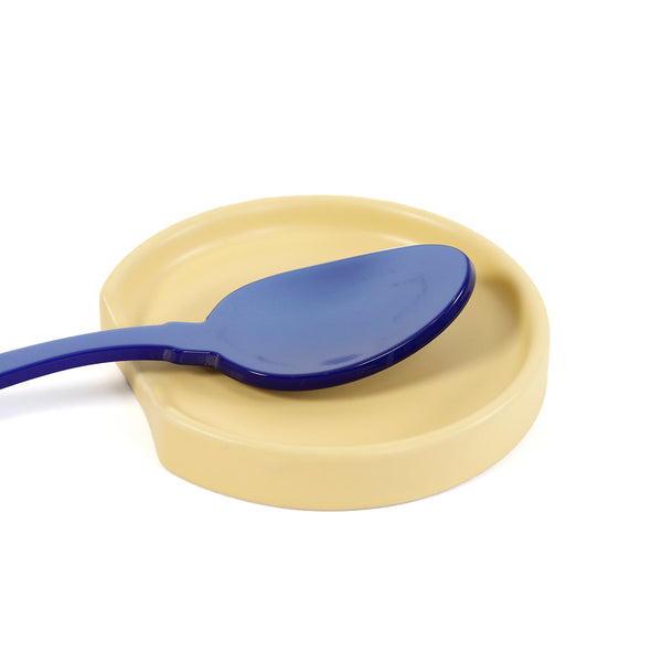 Stoneware Spoon Rest / Matte Sunrise Yellow