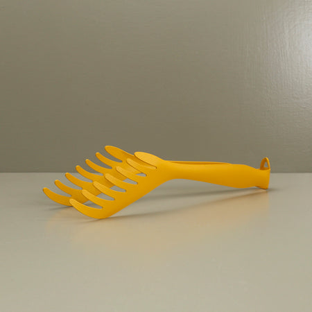 Stainless Steel Serving Tongs/ Yellow
