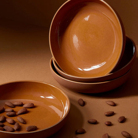 Youlha Pasta Plate / Terracotta