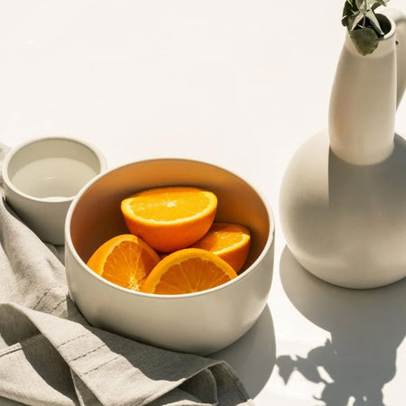 Youlha Serving Bowl / Matte White