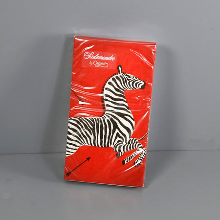 Caspari Paper Guest Napkins / Zebras